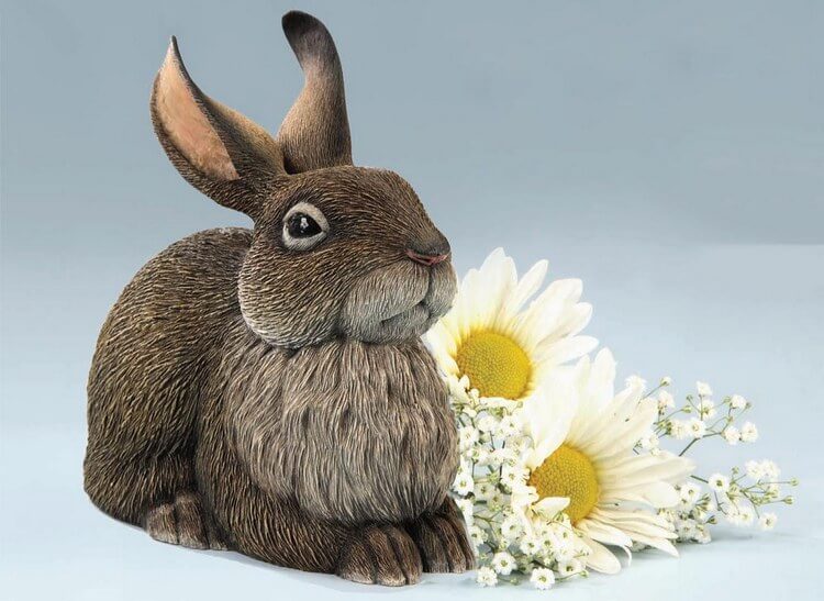 Скульптурная резьба на примере кролика Леи Вахтер