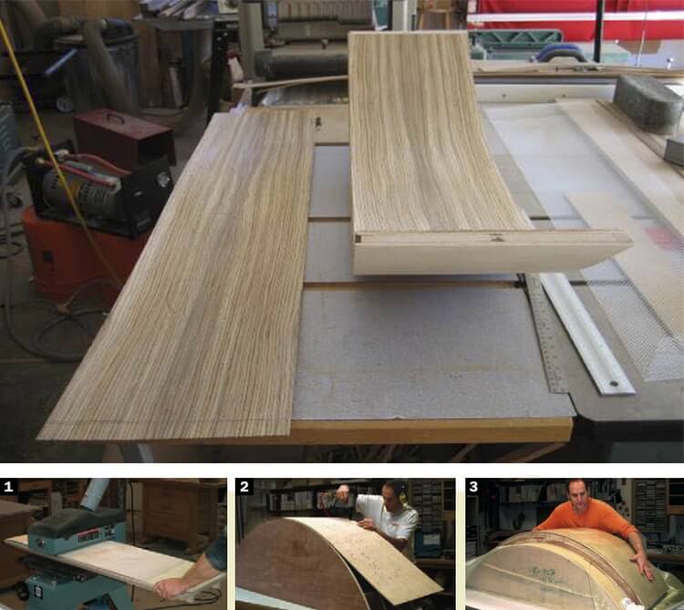 Изготовление гнутых деревянных изделий для мебели