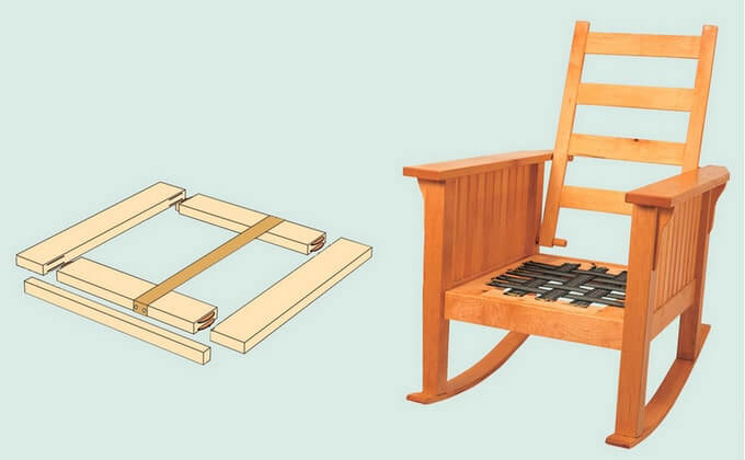 Варианты изготовления маятникового кресла
