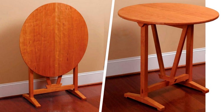 Как сделать садовый деревянный стол своими руками: фото