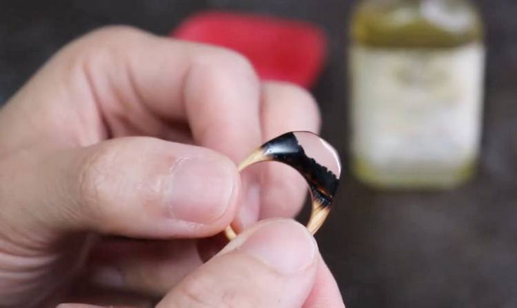 как сделать кольцо из дерева